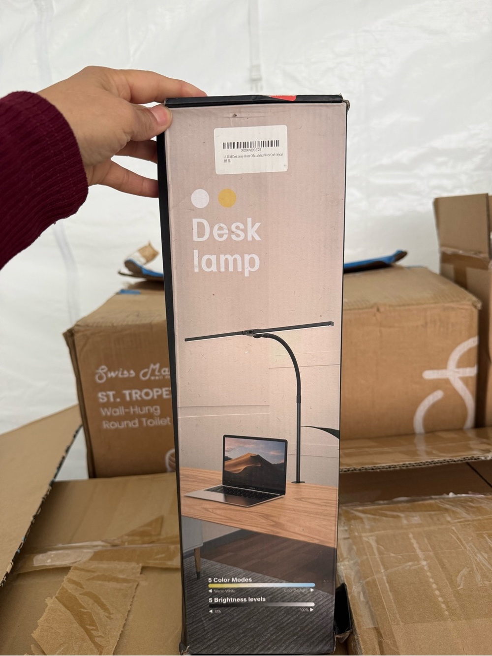 Desk Lamp - Black - Unbranded
